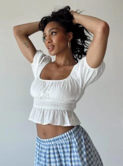 Princess Polly Maywood Top White