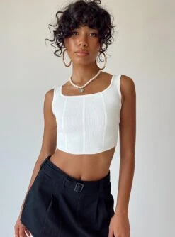 Princess Polly Josette Top White