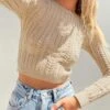Princess Polly Mccarthy Sweater Beige