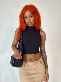 Princess Polly Emalda Top Black