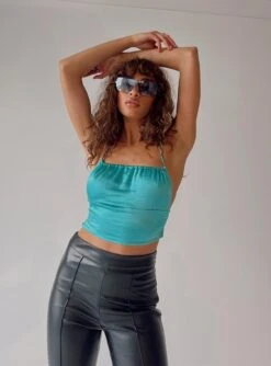 Princess Polly Fenland Top Blue