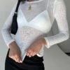 Princess Polly Everette Long Sleeve Top White