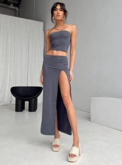 Lowell Maxi Skirt Grey