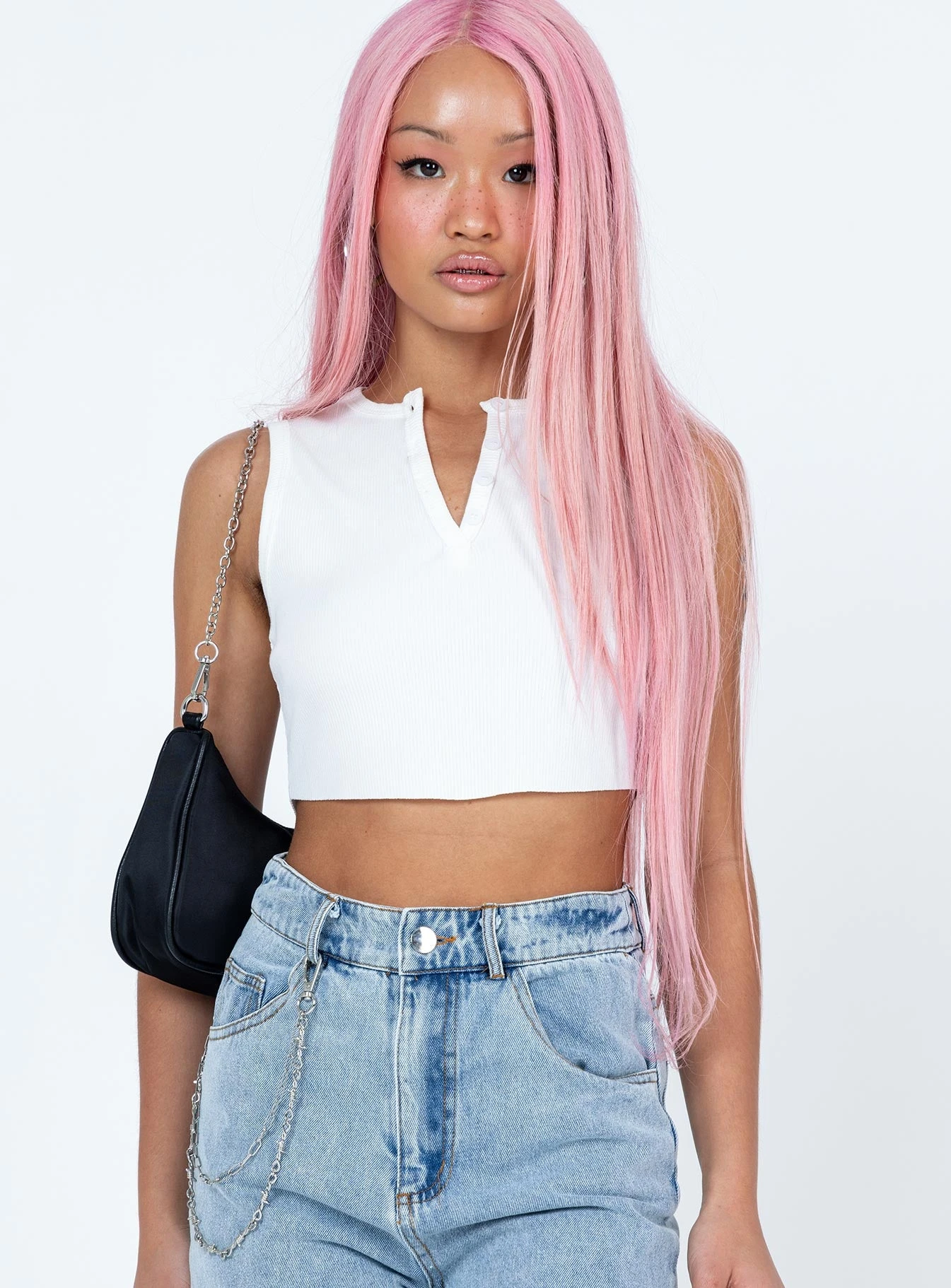 Princess Polly Lancaster Top White 2 Princess Polly Lancaster Top White - Image 2