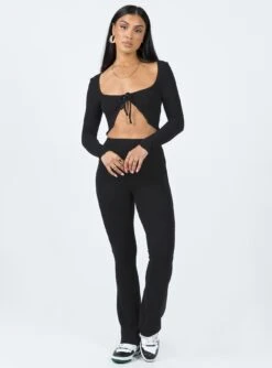 Princess Polly Iris Set Black