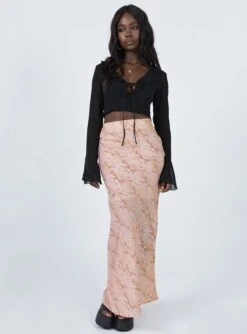 Princess Polly Rayna Maxi Skirt Snake