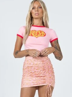 Princess Polly Jarlina Mini Skirt Pink