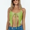 Princess Polly Gladstone Top Green