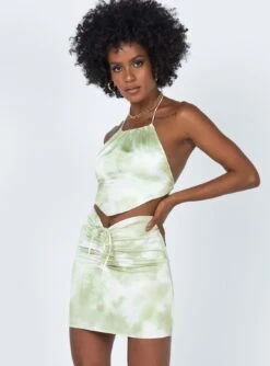 Princess Polly Celebration Mini Skirt Sage -Princess Polly Shop 1 161aade0 c278 4546 a9d1 94190afe45c4