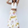 Princess Polly Juliette Maxi Skirt White