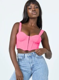 Princess Polly Torin Top Pink