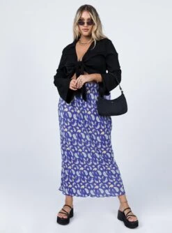 Princess Polly Tyson Midi Skirt Purple