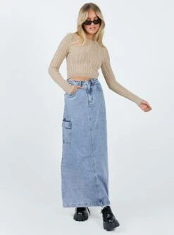 Princess Polly Mccarthy Sweater Beige 7 Princess Polly Mccarthy Sweater Beige -Princess Polly Shop 2 modelinfo elly us2 0bb97baf c84c 45d6 a823 a96b57c93c25