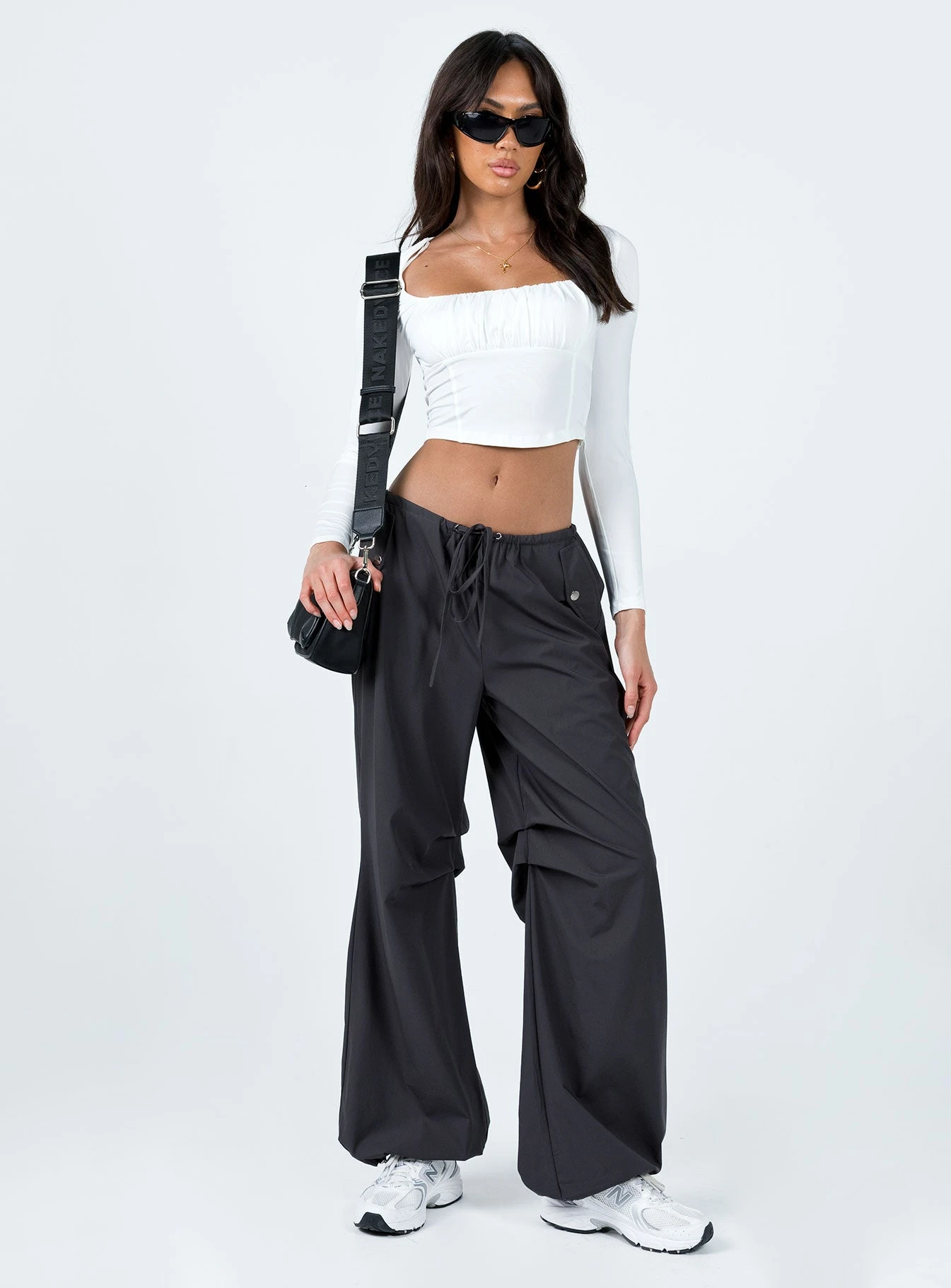 Cahill Long Sleeve Top White 3 Cahill Long Sleeve Top White - Image 3