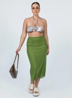 Princess Polly Deanna Midi Skirt Green 7 Princess Polly Deanna Midi Skirt Green -Princess Polly Shop 2 08461016 d30f 4869 a8db 5131a42ab829