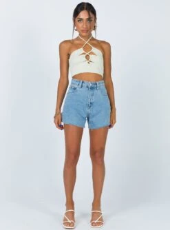 Princess Polly Zamia Top Beige -Princess Polly Shop 2 dc267376 6df2 4749 82d6 b7ad0bc88692