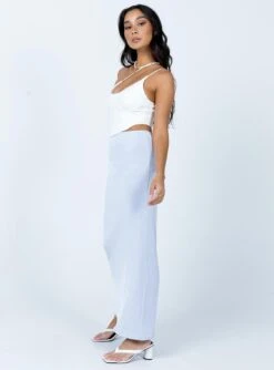 Princess Polly Harriette Maxi Skirt Light Blue -Princess Polly Shop 3 029a92e9 cc11 4b81 b50e 29a3e8ff4a6e