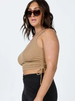 Princess Polly Madelyn Top Brown -Princess Polly Shop 3 662551d9 0204 47bc ac99 9bfb1a7a07be
