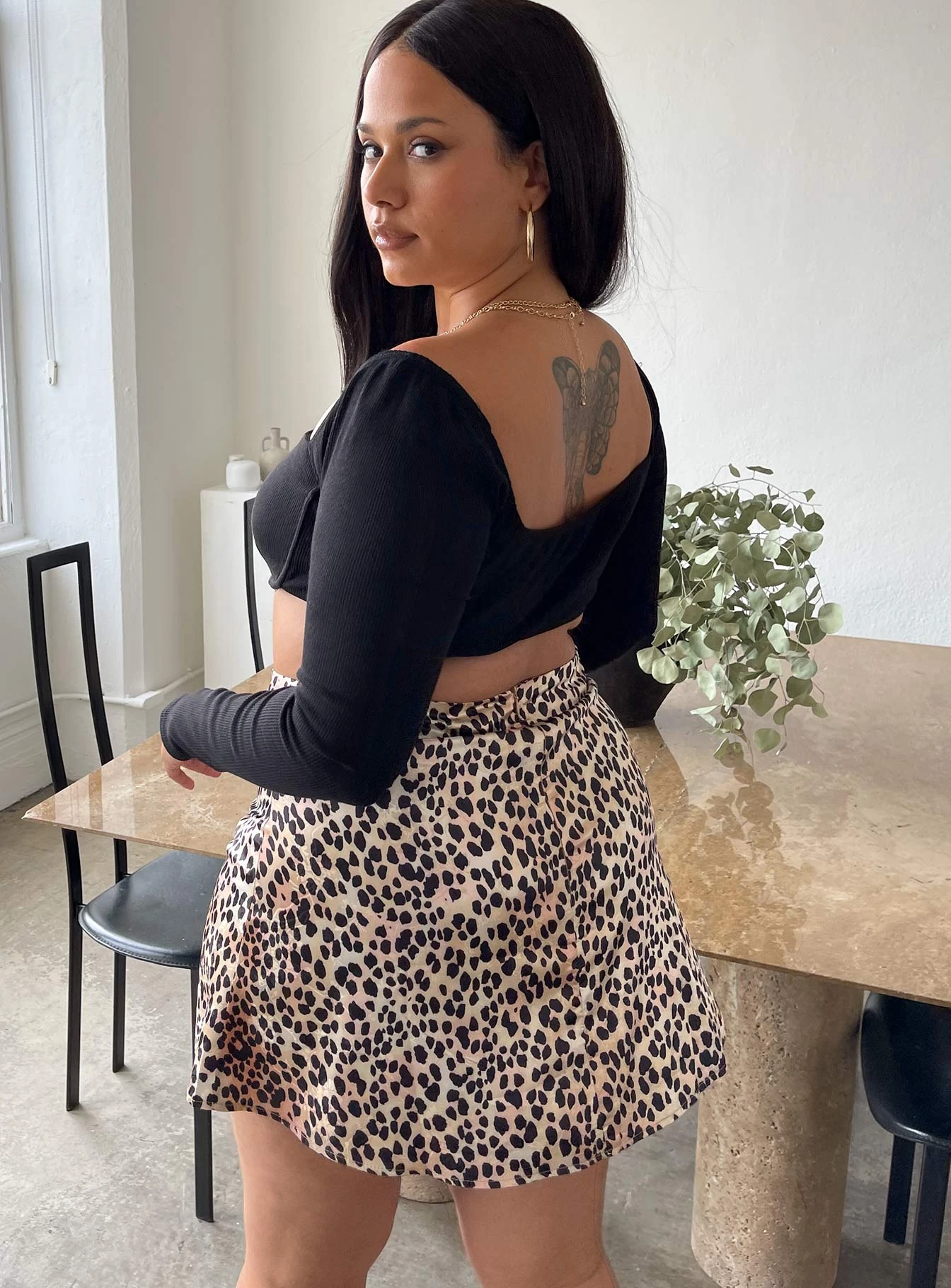 Jemima Grace Mini Skirt Curve 3 Jemima Grace Mini Skirt Curve - Image 3