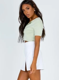 Princess Polly The Lola Mini Skirt White -Princess Polly Shop 3 b33ef91e 25d9 449e 9707 6ddbeb5d2e05
