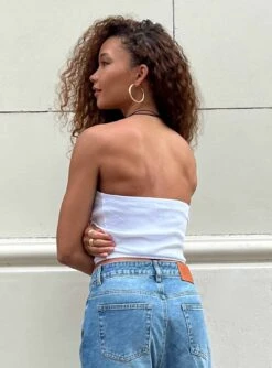 Guns N' Roses Tank Tube Top White -Princess Polly Shop 4 modelinfo Ashley us2 6bd106ec 8420 4545 9a80 d5281ae0e37e