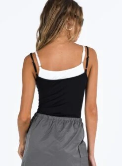 Boden Double Layered Bodysuit Black -Princess Polly Shop 4 modelinfo Mirte us2 613bd6b4 131e 4bd6 a1e4 6bb254241dfa