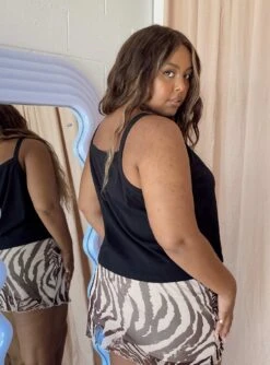 Ashby Top Black Curve -Princess Polly Shop 4 modelinfo Paris us14