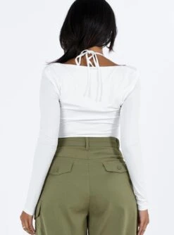 Shari Bolero Bodysuit White -Princess Polly Shop 4 modelinfo bodor us4 5dc65c20 ac63 40dc b7b5 1a62f03b01eb