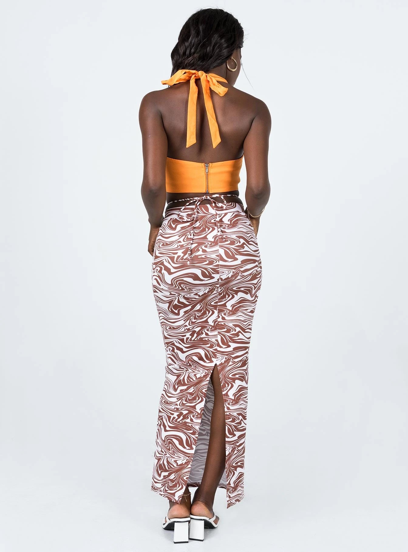 Hunter Maxi Skirt Zebra 4 Hunter Maxi Skirt Zebra - Image 4