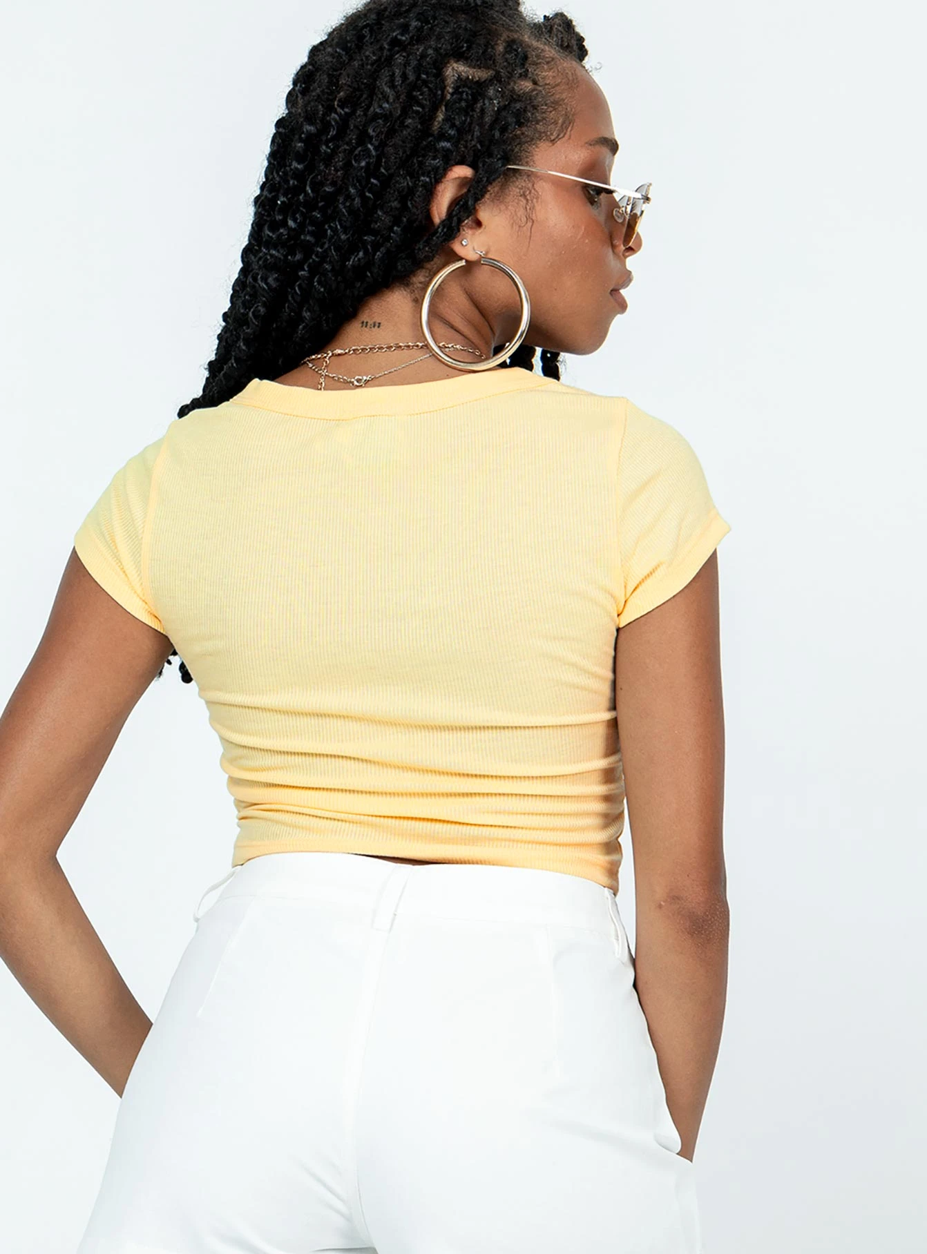 Princess Polly Kerri Top Cream 4 Princess Polly Kerri Top Cream - Image 4