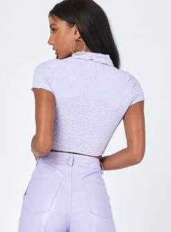 Princess Polly Imani Top Lilac -Princess Polly Shop 4 modelinfo kiele US2 684d7e0a 3c20 4450 8590 0ebd1b4c6c98