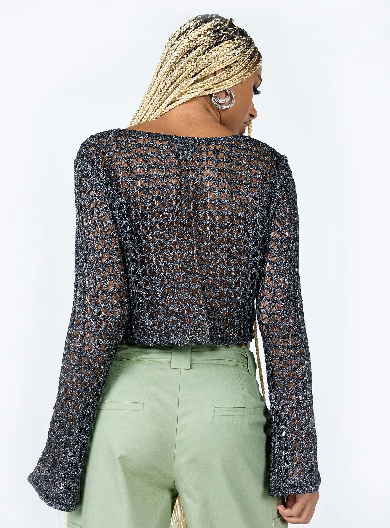 Princess Polly Mystical Long Sleeve Top Black 5 Princess Polly Mystical Long Sleeve Top Black - Image 5