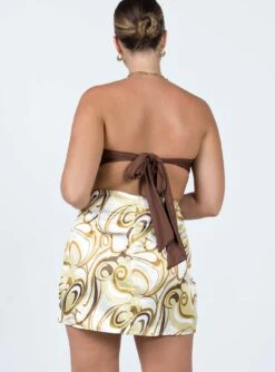 Dillion Mini Skirt Yellow Swirl 7 Dillion Mini Skirt Yellow Swirl -Princess Polly Shop 4 modelinfo mikayla us6 763bb4ab 4926 410d b6f7 ff09556457fb