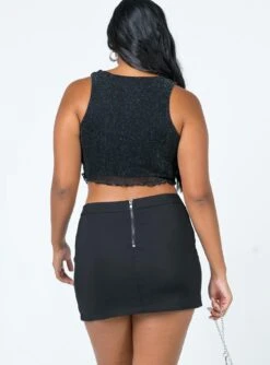 Princess Polly Marci Mini Skirt Black 7 Princess Polly Marci Mini Skirt Black -Princess Polly Shop 4 modelinfo rheanna US6 68202620 6da0 4cdb 9aa2 277932e87d98