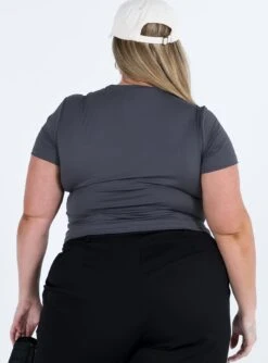 Lowell Top Grey Curve -Princess Polly Shop 4 modelinfo riley us14 0bb2b084 113a 4a8d 95de f270050ba4b8