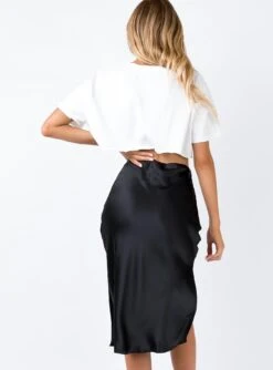 Princess Polly Cleo Lavoe Midi Skirt Black -Princess Polly Shop 4 118 258