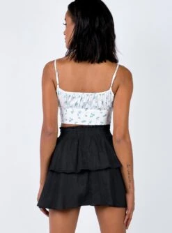 Princess Polly Greta Mini Skirt Black -Princess Polly Shop 4 122 16