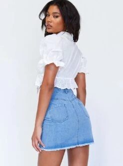 Princess Polly Tommi Denim Mini Skirt -Princess Polly Shop 4 2405fb6f 5819 4aee 855f adb5ea0d5dbd