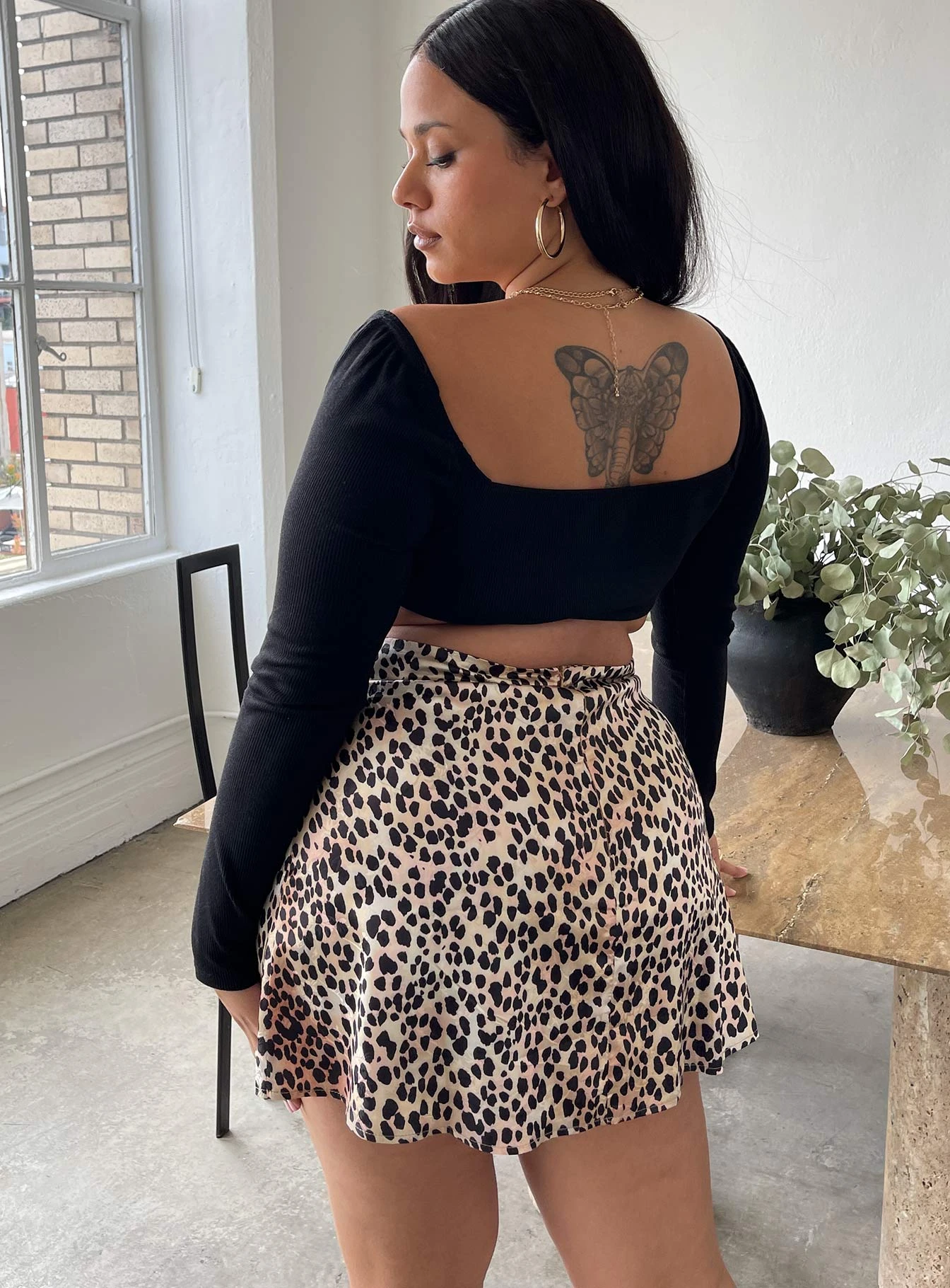 Jemima Grace Mini Skirt Curve 4 Jemima Grace Mini Skirt Curve - Image 4