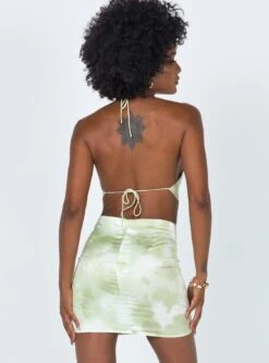 Princess Polly Celebration Mini Skirt Sage -Princess Polly Shop 4 923441f1 ed8a 4afb be93 39a2af96cb46