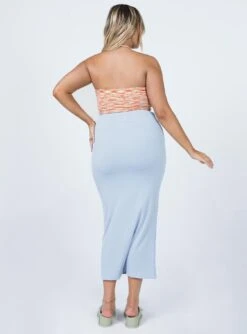 Princess Polly Roselle Midi Skirt Blue -Princess Polly Shop 4 b108a0e6 d7f9 4ab2 933f 2b399a6bf8df