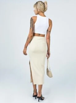 Abigail Midi Skirt Cream -Princess Polly Shop 4 b2249b1f 1d6a 4ef1 a540 ba4f6aa20094
