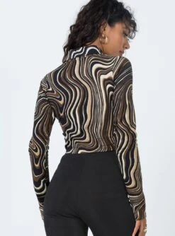 Motel Ryals Top 70's Ripple -Princess Polly Shop 4 c4761d4c 9cb8 48f4 acab 1eabd6813b8f