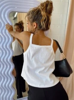 Ashby Top White -Princess Polly Shop 5 modelinfo elise us2 a360c62e bf35 4ecf a0df 53e6d2cecfd4