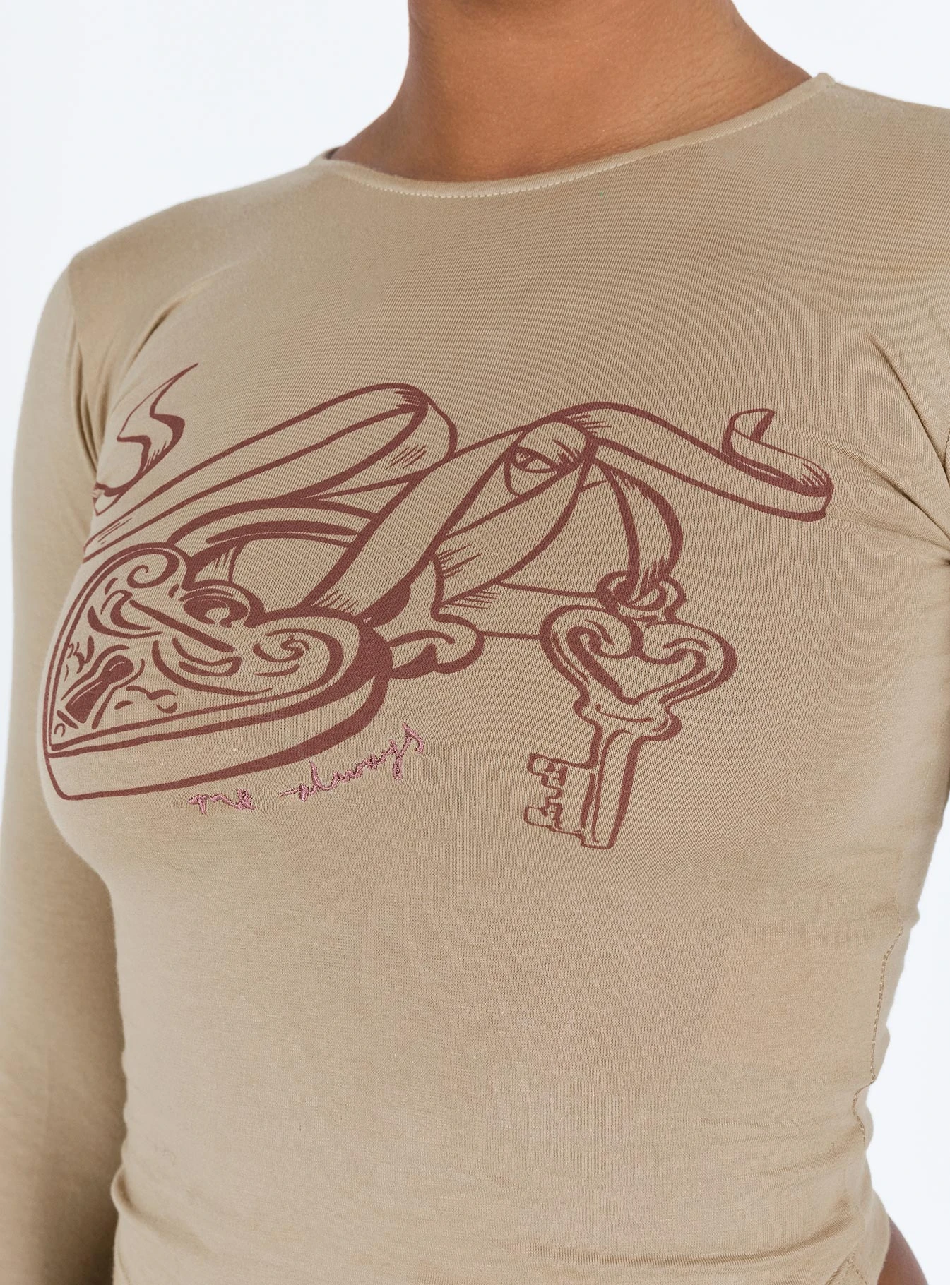 Motel Bonja Top Dove Beige 6 Motel Bonja Top Dove Beige - Image 6