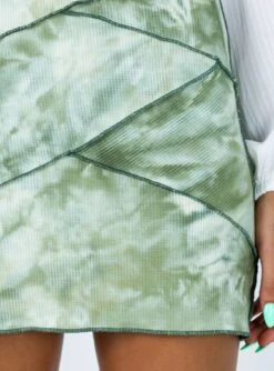 Princess Polly Ivy Mini Skirt Green -Princess Polly Shop 5 db867a30 2694 46de 87fc 8fcd0c361103