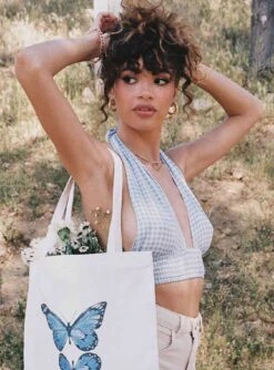 Princess Polly Jezebel Top Blue