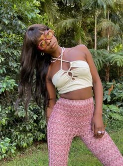 Princess Polly Zamia Top Beige -Princess Polly Shop ZAMIA TOP BEIGE 1